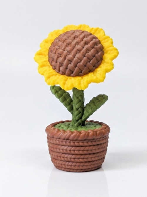 girasol Girasol con maceta